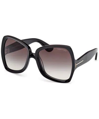 Tom Ford Sunglasses Ft1222 6001b In Black
