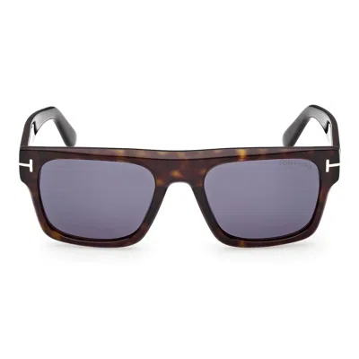 Tom Ford Sunglasses Ft1337 52 V Cyrus Brown/blue Men