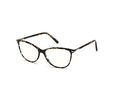 Pre-owned Tom Ford Sunglasses Ft5616-b 056 Dark Havana Woman