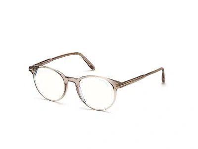 Pre-owned Tom Ford Sunglasses Ft5695-b 045 Light Brown Man