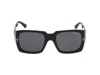 Tom Ford Womens Tr001641 Ryder Square-frame Acetate Sunglasses In Glossy Black/smoke