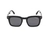 Tom Ford Eyewear Hayden Square Frame Sunglasses In Glossy Black/smoke
