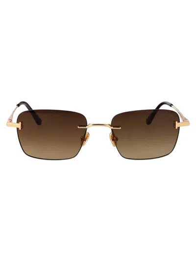 Tom Ford Sunglasses In Gold