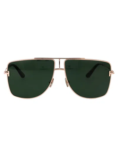 Tom Ford Sunglasses In Gold