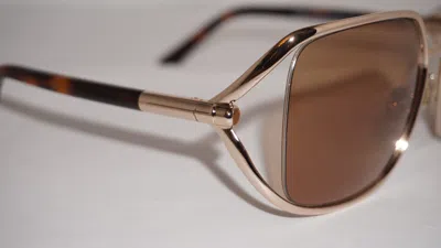 Pre-owned Tom Ford Sunglasses Goldie Havana Gold Yellow Tf1092 28e 60 18 120