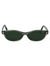 Tom Ford Chloe 52mm Oval Sunglasses In Gray