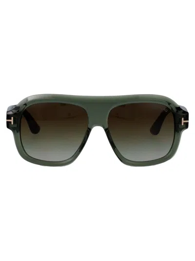 Tom Ford Sunglasses In Green