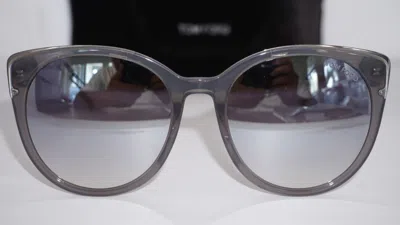 Pre-owned Tom Ford Sunglasses Grey Transparent Grey Mirror Tf0641-k 20c 58 20 145