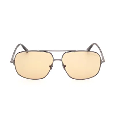 Tom Ford Sunglasses In Grigio/marrone