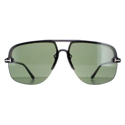 Pre-owned Tom Ford Sunglasses Hugo 02 Ft1003 20n Green Green