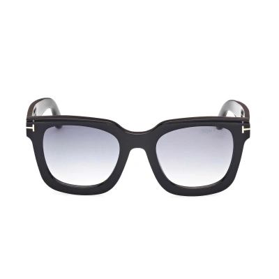 Tom Ford Sunglasses In Nero/grigio Sfumato