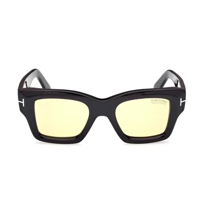 Tom Ford Sunglasses In Nero/marrone