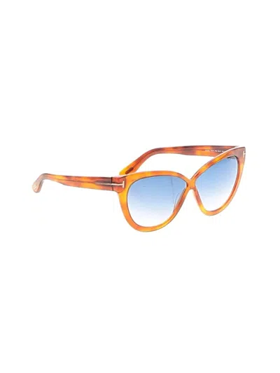 Pre-owned Tom Ford Sunglasses In Orange