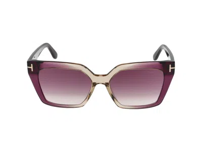 Tom Ford Sunglasses In Purple/violet Grad E/o Mirrored