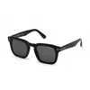 Tom Ford Sunglasses Square Full Rim, Black Frame And Grey Lens Ft0751-f-n01a In Black