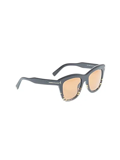 Pre-owned Tom Ford Sunglasses In Tan