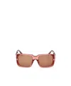 Tom Ford Sunglasses With Rectangular Frames In Pink