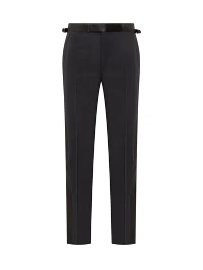 Tom Ford Super Plain Trouser In Blue