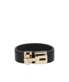 Tom Ford Supple T Latch Bracelet In Black