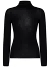 Tom Ford Turtleneck Long-sleeve Fine Cashmere-silk Top
