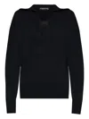 Tom Ford Poor Shirt In Cashmere In Black
