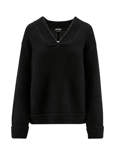 Tom Ford Woman Sweater Woman Black Knitwear