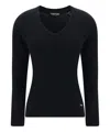 Tom Ford V-neck In Black