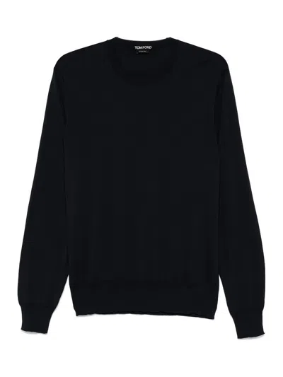 Tom Ford Sweater In Blue