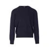 Tom Ford Men's Luxurious Wool And Silk Sweater In Blue