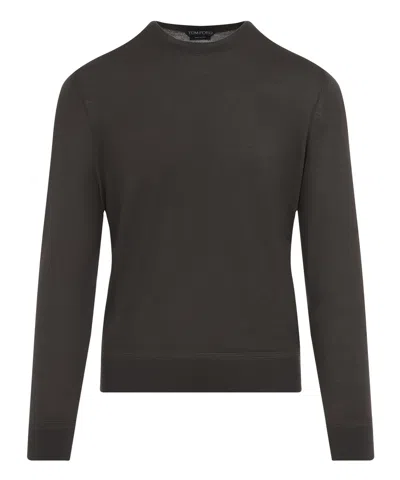 Tom Ford Sweater In Brown