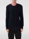 Tom Ford Mens Light Grey Crewneck Knitted Wool Cashmere Blend Jumper In Gray