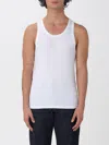 Tom Ford Man White Tank Tops In White