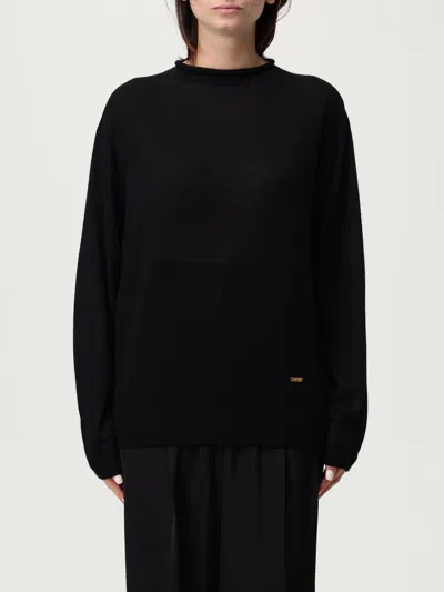 TOM FORD SWEATER TOM FORD WOMAN COLOR BLACK,H25334002
