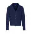 Tom Ford Silk Cardigan With Front Pockets And Shawl Collar