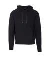 Tom Ford Men Seamless Cashmere Hoodie In Black