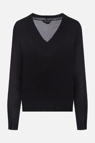 Tom Ford Sweaters In Black