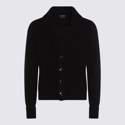 Tom Ford Sweaters Blacks And Greys In Multi