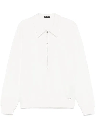 Tom Ford Sweaters In Pale Grey