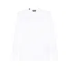 Tom Ford Long-sleeve Button-placket T-shirt In White