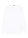 Tom Ford Long-sleeve Button-placket T-shirt In White