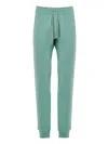 Tom Ford Sweatpants In Green Melange  In Blue