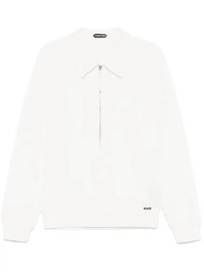 TOM FORD HALF-ZIP SWEATSHIRT