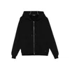 Tom Ford Slim-fit Cotton-blend Jersey Zip-up Hoodie In Black