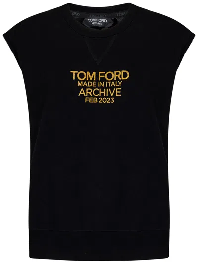Tom Ford Sweatshirts In Black