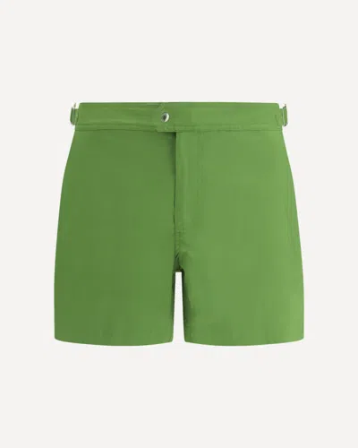 Tom Ford Swim Shorts In Polyester In Green