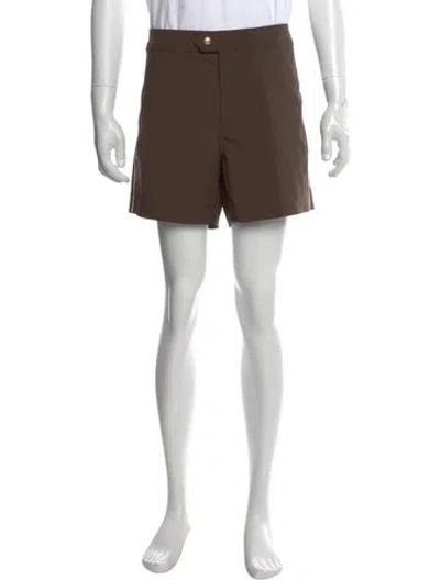 Pre-owned Tom Ford Swim Trunks In Brown