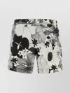 TOM FORD SWIM TRUNKS FEATURING FLORAL PRINT AND POCKETS