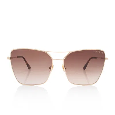 Tom Ford Sye Sunglasses In Gold