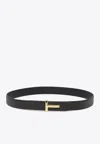 Tom Ford Reversible Belt 30 Mm Belts Brown In Black