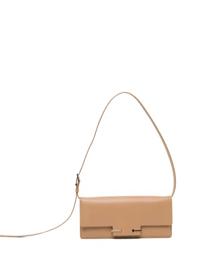 Tom Ford T-bar Shoulder Bag In Neutral